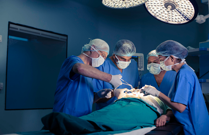 Heart surgery operation